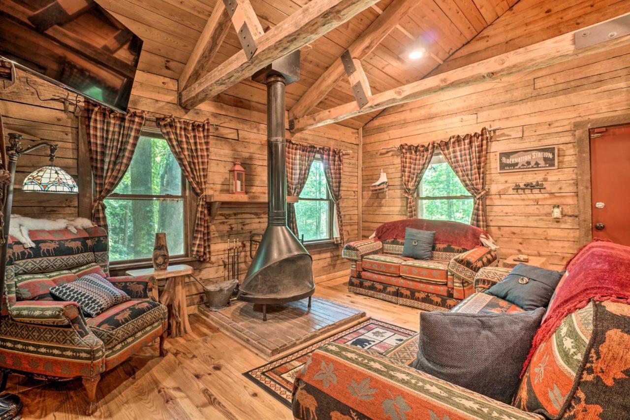North Georgia Mtn Escape With Hot Tub And Games! Villa Sautee Nacoochee Eksteriør bilde