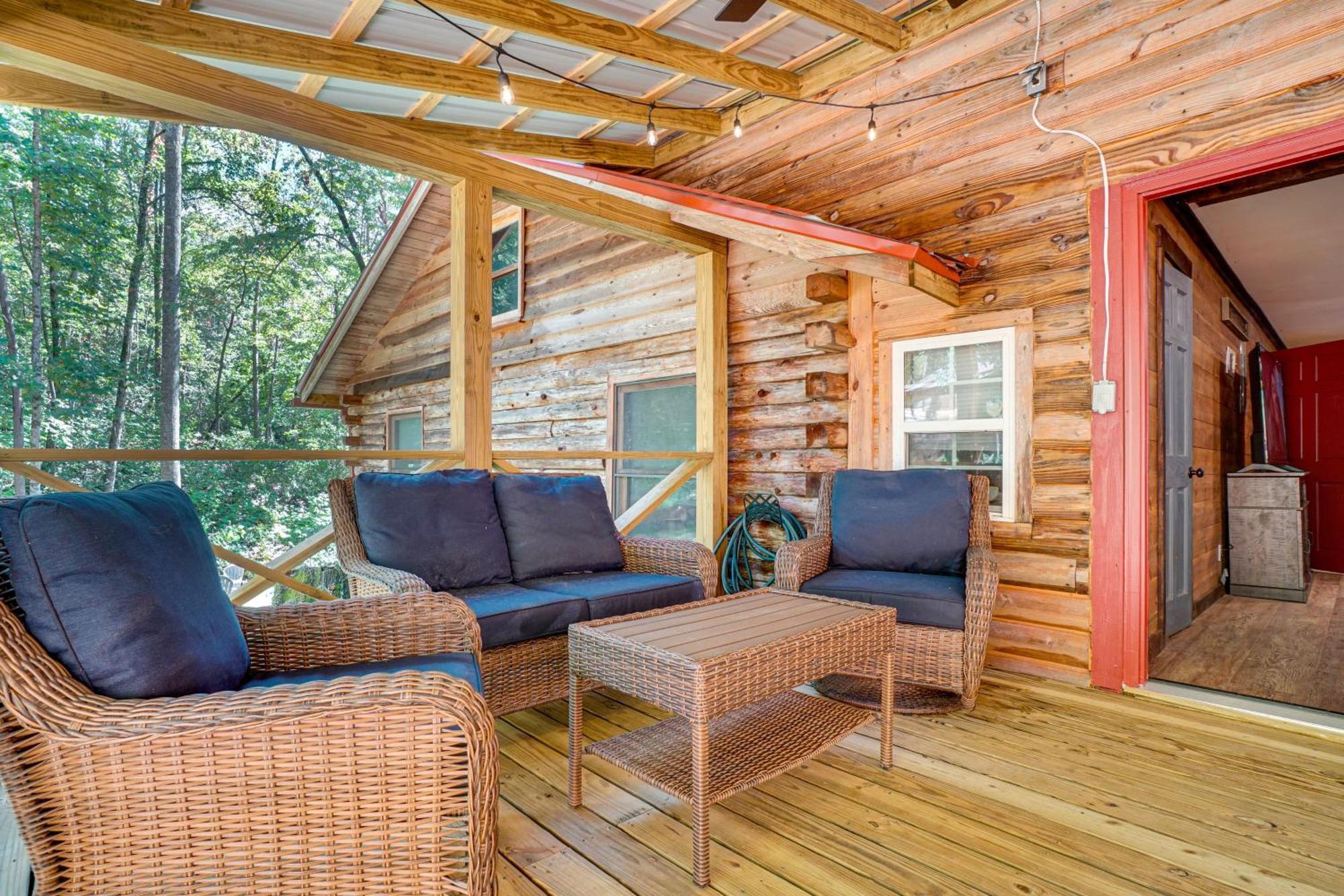 North Georgia Mtn Escape With Hot Tub And Games! Villa Sautee Nacoochee Eksteriør bilde