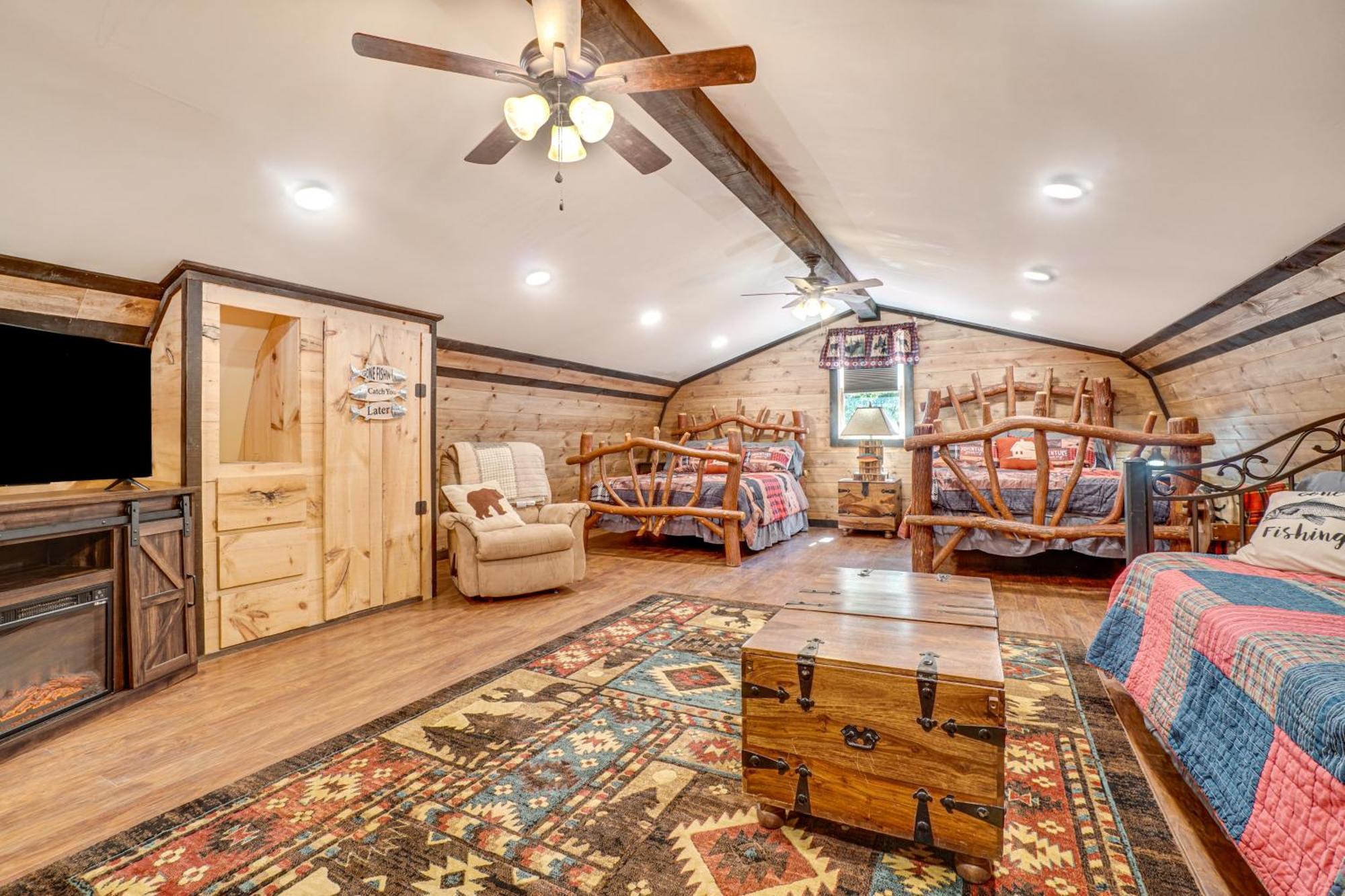 North Georgia Mtn Escape With Hot Tub And Games! Villa Sautee Nacoochee Eksteriør bilde